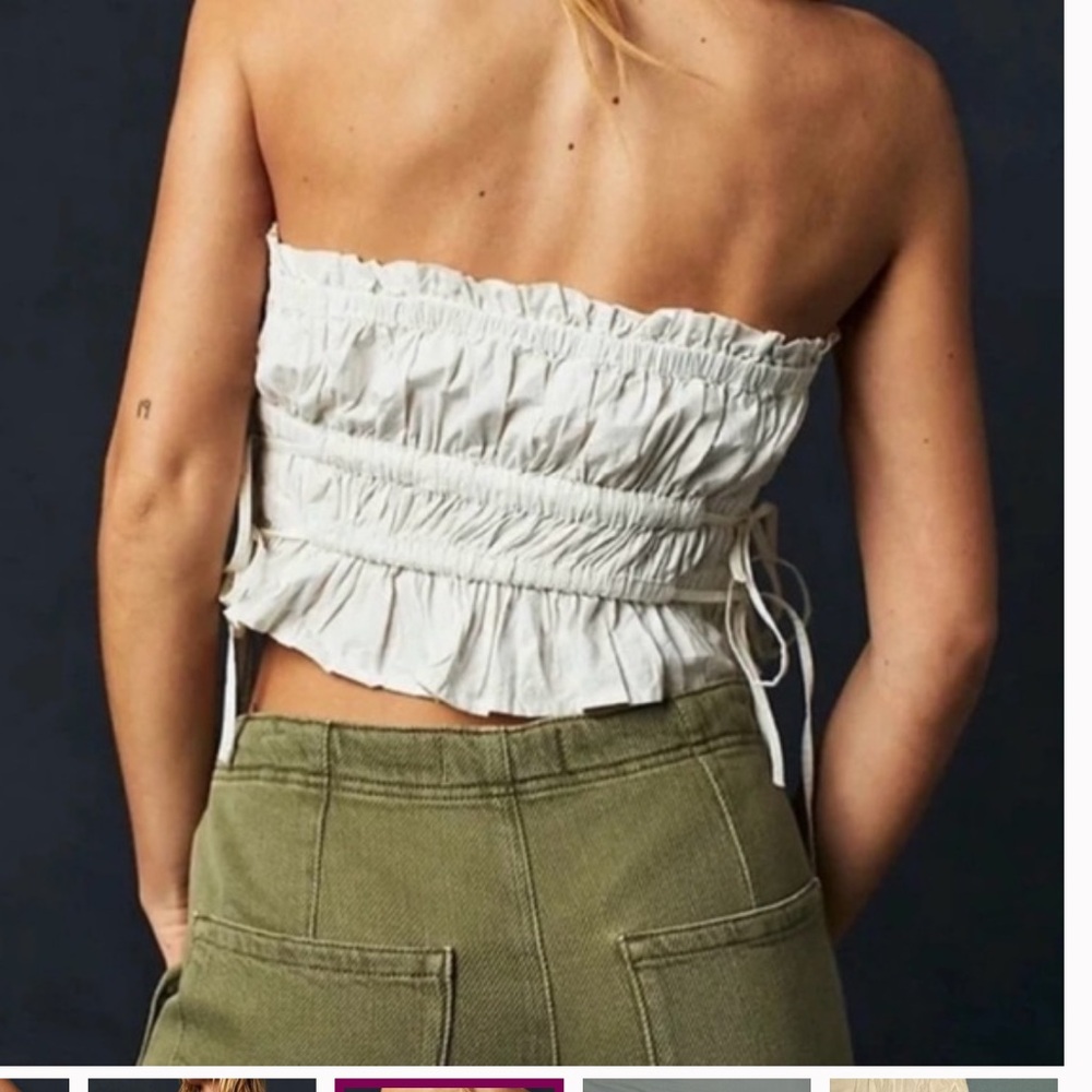 Free People Hot pink Gabby Tube Top - Picture 4 of 9